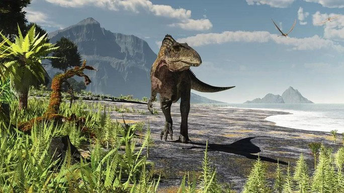 Hóa thạch khủng long quý hiếm xuất hiện tại Texas