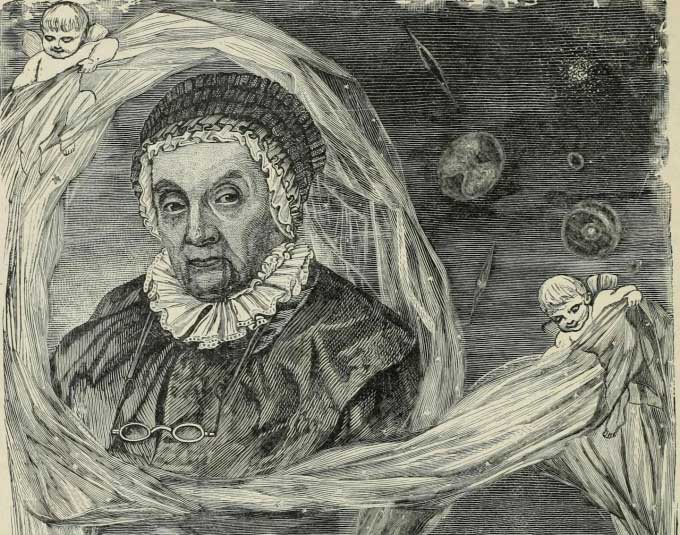 Nhà thiên văn Caroline Herschel. (Ảnh: Wikimedia Commons).
