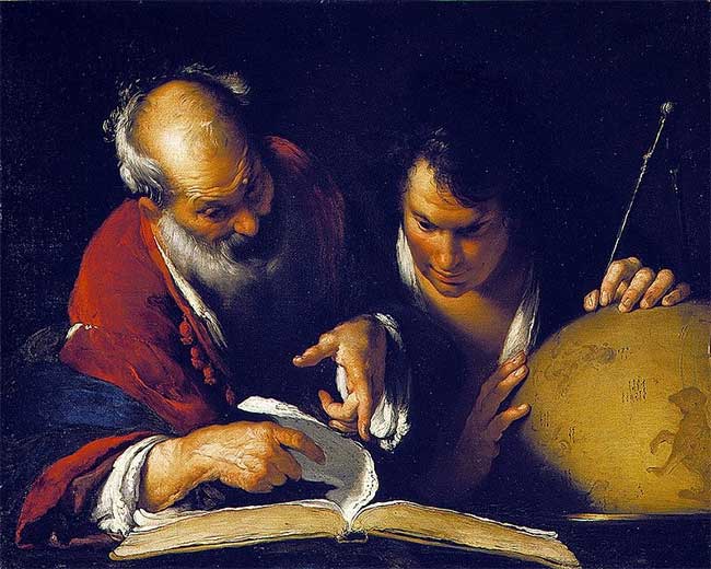 Eratosthenes, nhà bác học thời cổ đại, đã ước tính ra chu vi Trái đất chỉ với 1 cây gậy. (Ảnh: Ancient Pages).