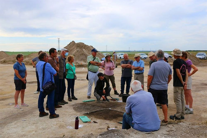 Các nhà khảo cổ học Pháp vừa phát hiện các dấu vết của một khu định cư lâu dài. (Ảnh: sinardaily.my)