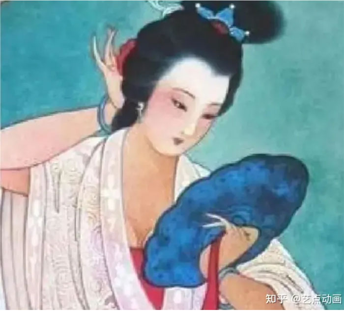 Bức tranh miêu tả vẻ đẹp của Dương Quý Phi do người xưa vẽ. (Ảnh: Sohu)