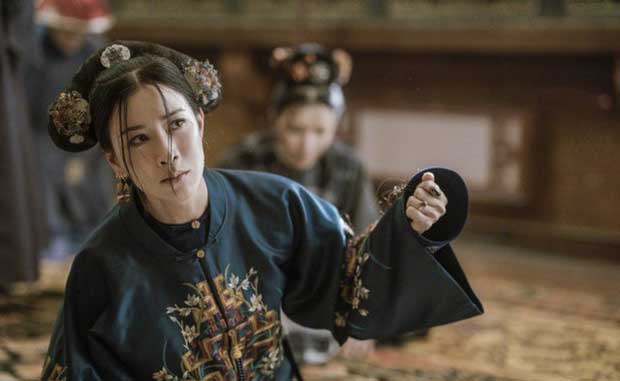 Hình ảnh Kế Hoàng Hậu của Càn Long đế trên phim.