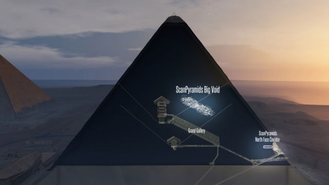 Chụp cắt lớp kim tự tháp.