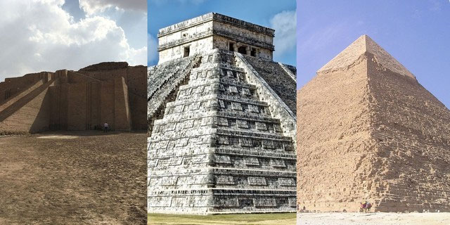 Kim tự tháp không chỉ xuất hiện ở mỗi Ai Cập.
