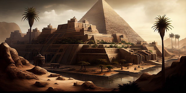 Có hơn một trăm kim tự tháp ở Ai Cập.