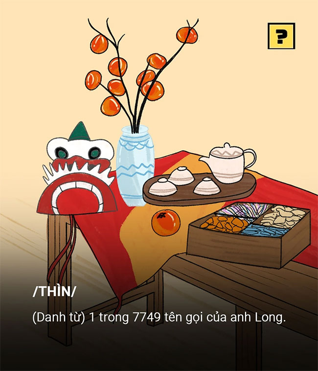 “Thìn” là cách gọi khác của cá sấu.