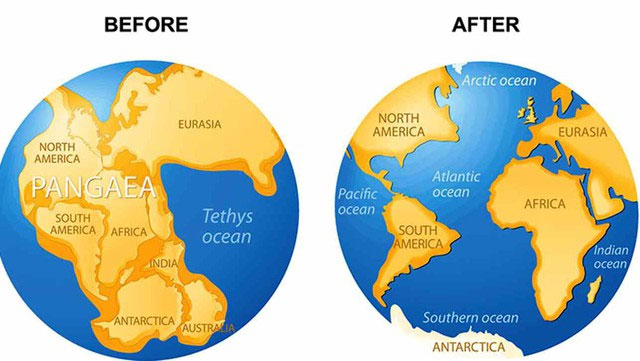 Pangaea là siêu lục địa đã từng tồn tại trong đại Trung Sinh (Mesozoic) thuộc liên đại Hiển Sinh.